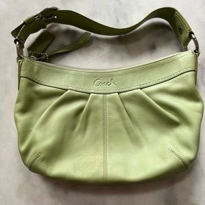 Coach Women’s Handbag Pocketbook Green